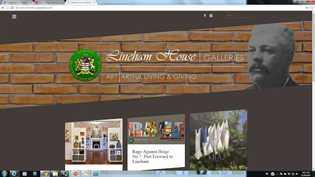 Lineham House Galleries | 33 Elma St W, Okotoks, AB T1S 1J7, Canada | Phone: (403) 917-1445