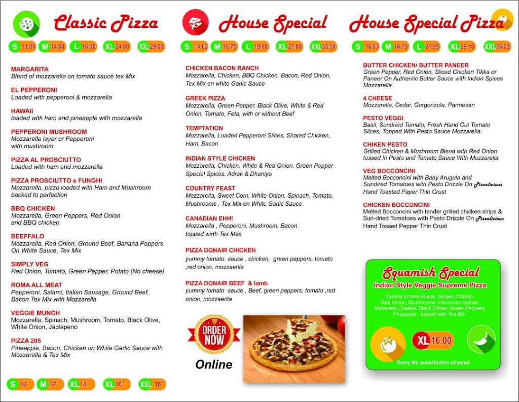 squamish house kabab pizzalicious | 38163 Cleveland Ave, Squamish, BC V8B 0C4, Canada | Phone: (604) 567-2020