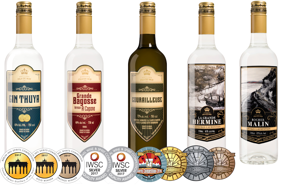 Champ Gauche - Distillerie Fils du Roy | 37 Rue de lÉglise, Saint-Arsène, QC G0L 2K0, Canada | Phone: (418) 816-8555