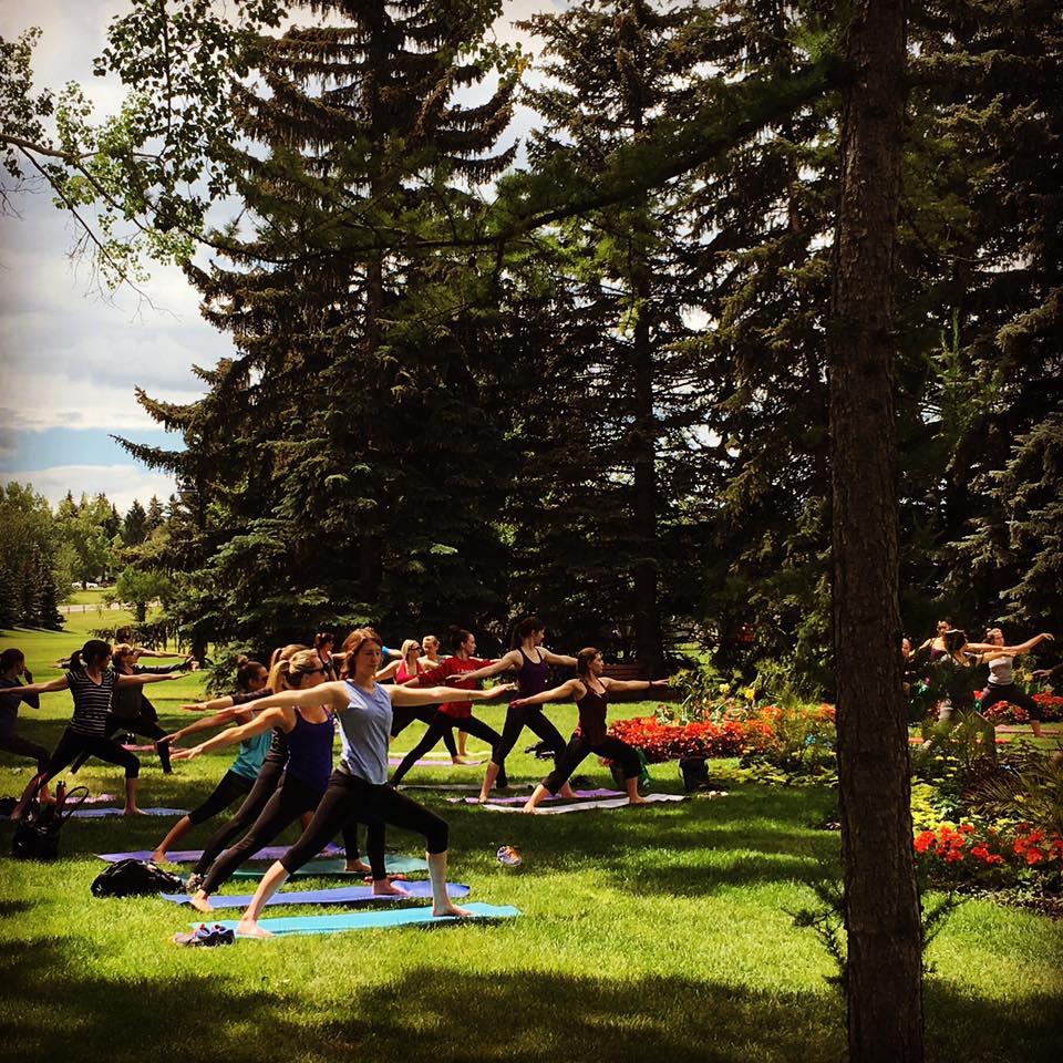 Outdoor Yoga Calgary | Calgary, AB T2Z 0T5, Canada | Phone: (403) 408-6576