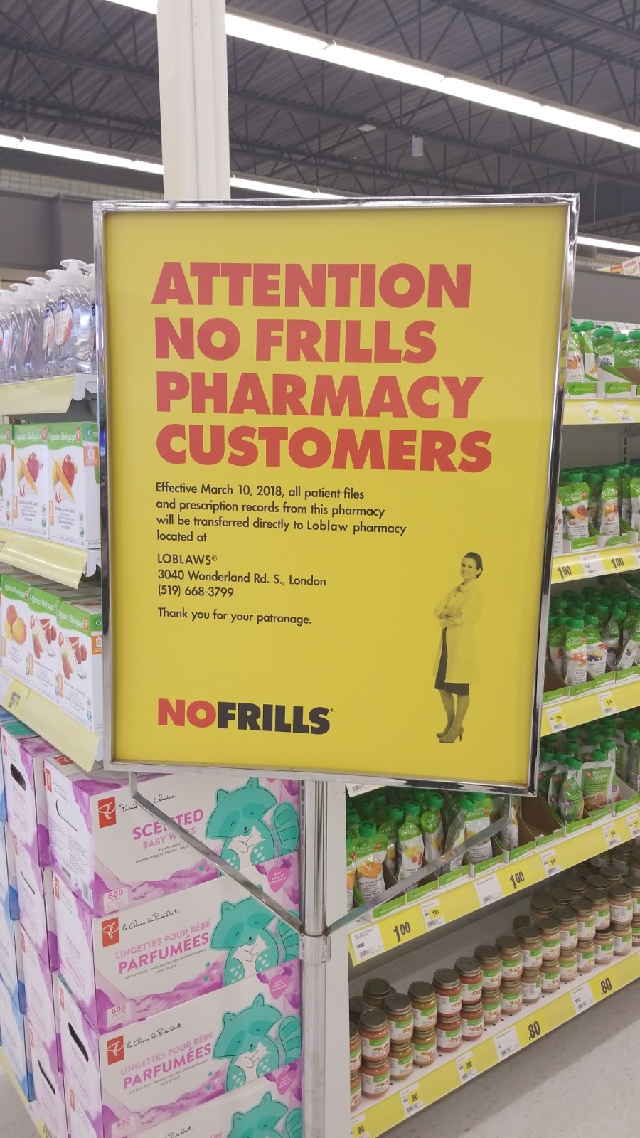 Loblaw pharmacy | 925 Southdale Rd W, London, ON N6P 0B3, Canada | Phone: (519) 652-1529