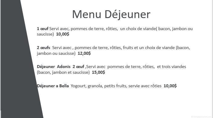 Restaurant belladonis | 982 Chem. du Lac Thomas, Saint-Didace, QC J0K 2G0, Canada | Phone: (450) 592-4540