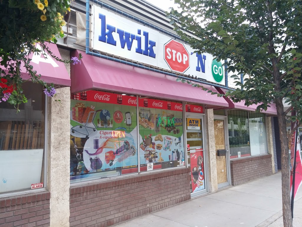 Kwik Stopn Go | convenience store | 10410 118 Ave NW, Edmonton, AB T5G 0P7, Canada | 5874900078 OR +1 587-490-0078