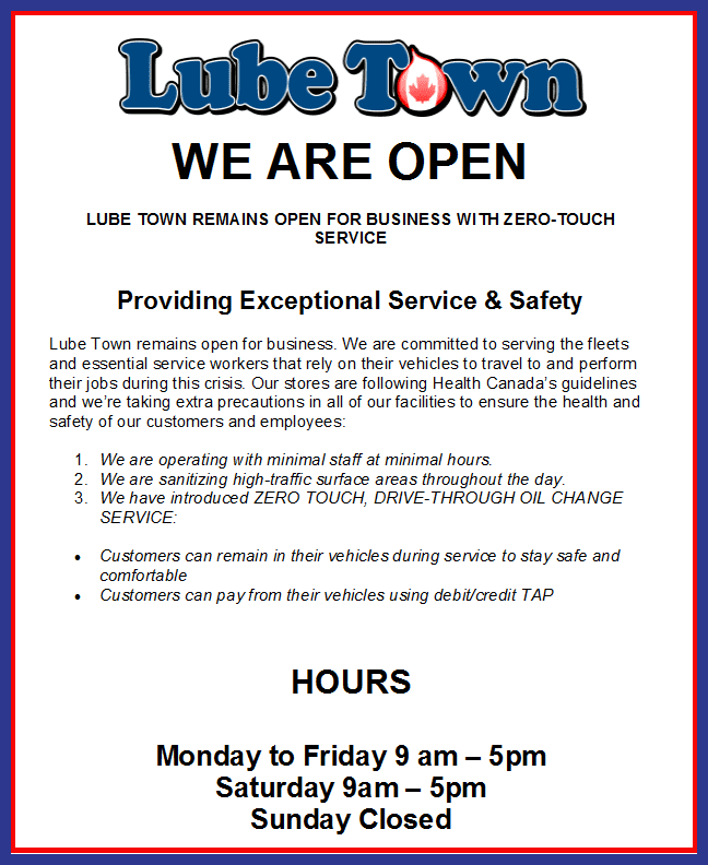 Lube Town | 10 Parkdale Crescent NW, Calgary, AB T2N 3T8, Canada | Phone: (403) 283-3393