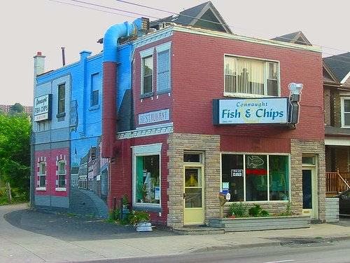 Connaught Fish & Chips | 976 Main St E, Hamilton, ON L8M 1M8, Canada | Phone: (905) 544-4143