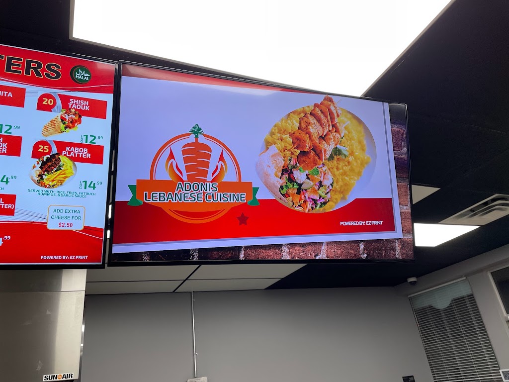 Adonis Lebanese Cuisne | 630 1 Ave NE, Calgary, AB T2E 0B6, Canada | Phone: (403) 570-1203