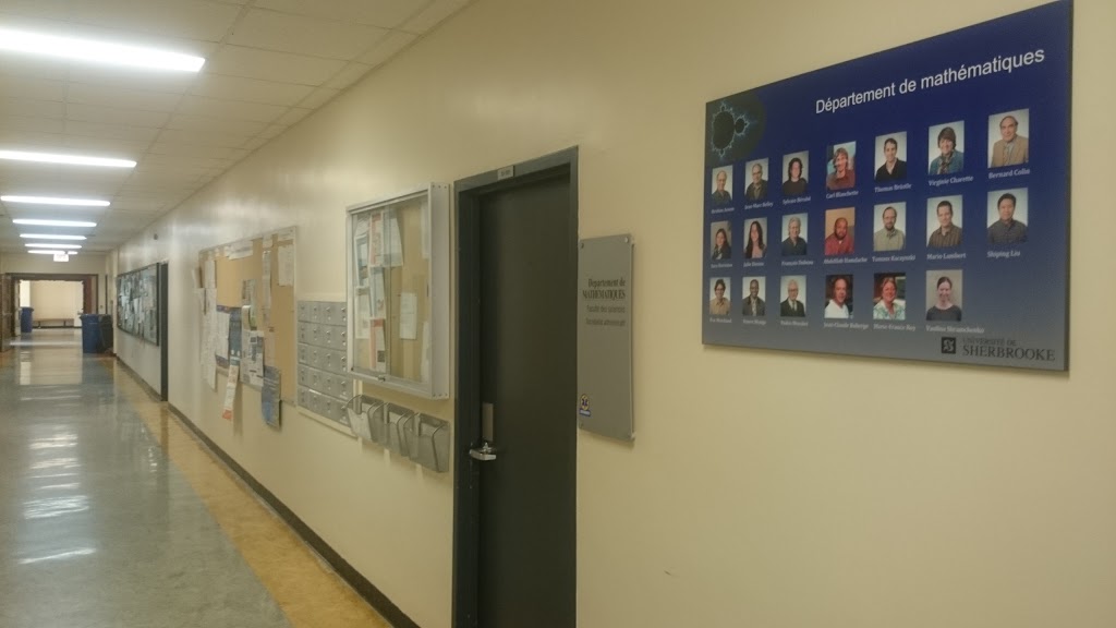 Département de Mathématiques | 2500 Boulevard de lUniversité, Sherbrooke, QC J1K 2R1, Canada | Phone: (800) 267-8337