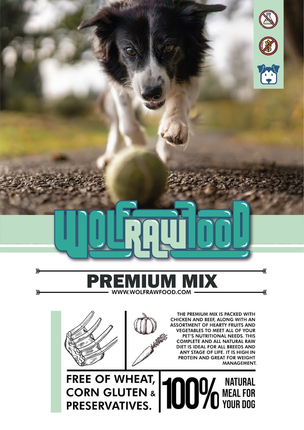 Wolf Raw Food | 3398 Chartrand Crescent, Mississauga, ON L5L 4C4, Canada | Phone: (647) 894-4072