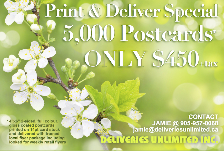 Deliveries Unlimited Inc | 270 Station St, Smithville, ON L0R 2A0, Canada | Phone: (905) 957-0068