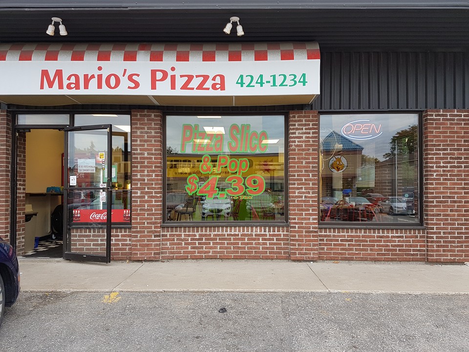 Marios Pizza | 4 Massey St, Angus, ON L0M 1B0, Canada | Phone: (705) 424-1234