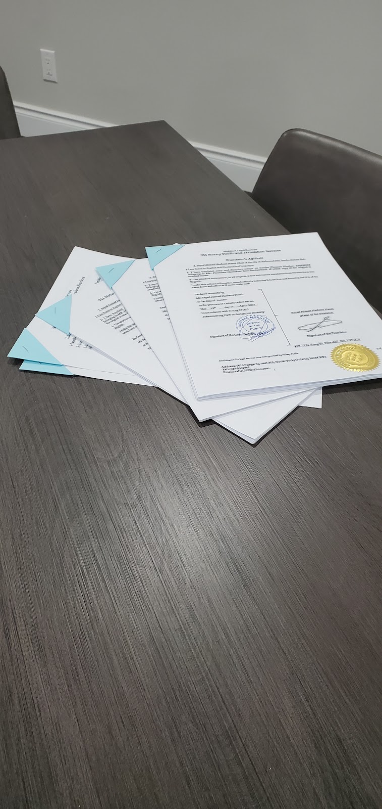 Mokhtari Legal Services/911Notary Public & Translation Services | 6013 Yonge St Unit 315, Toronto, ON M2M 3W2, Canada | Phone: (647) 530-1741
