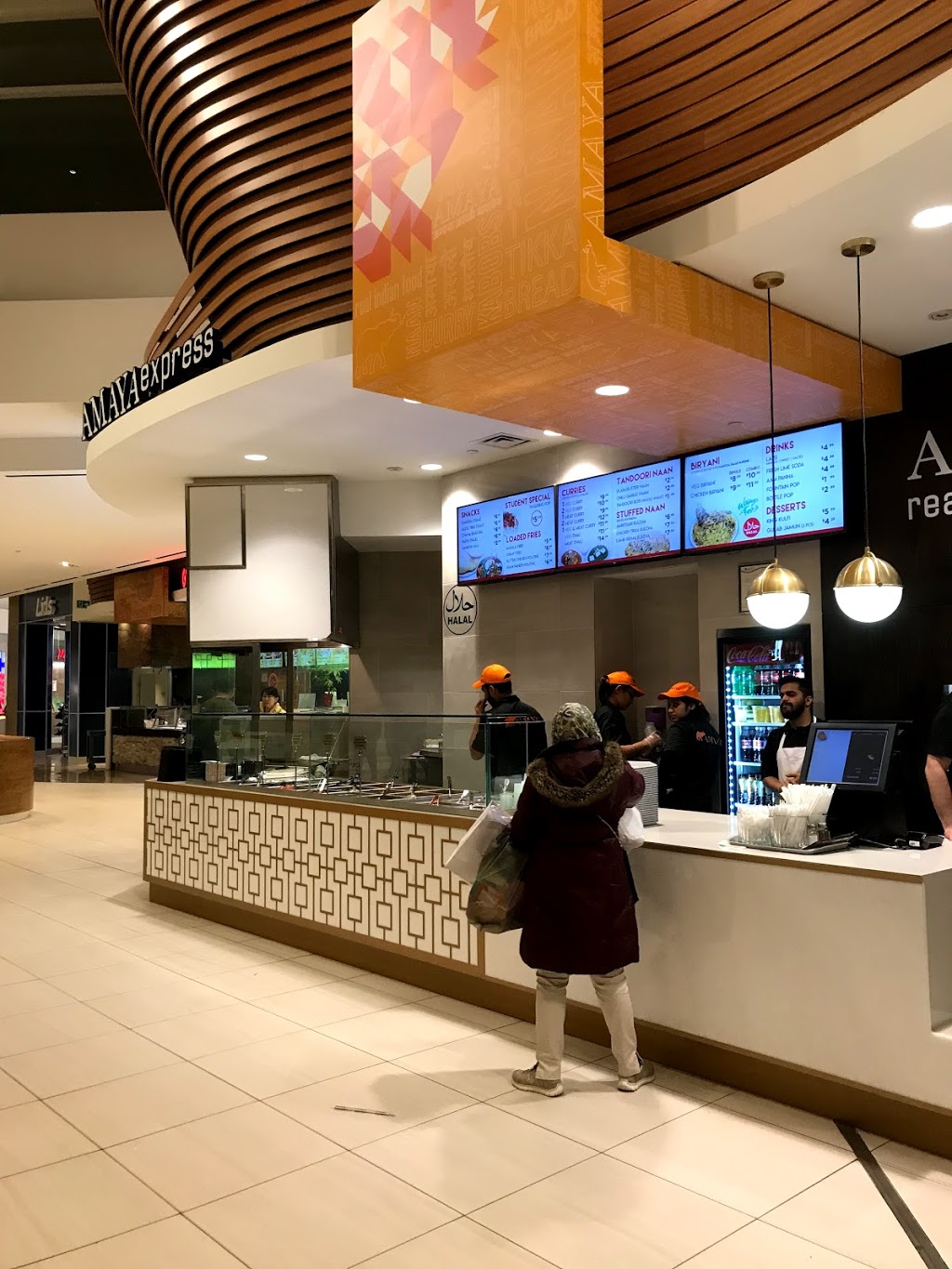 Amaya Express Erin Mills | Food Court, 5100 Erin Mills Pkwy, Mississauga, ON L5M 4Z5, Canada | Phone: (905) 997-2705