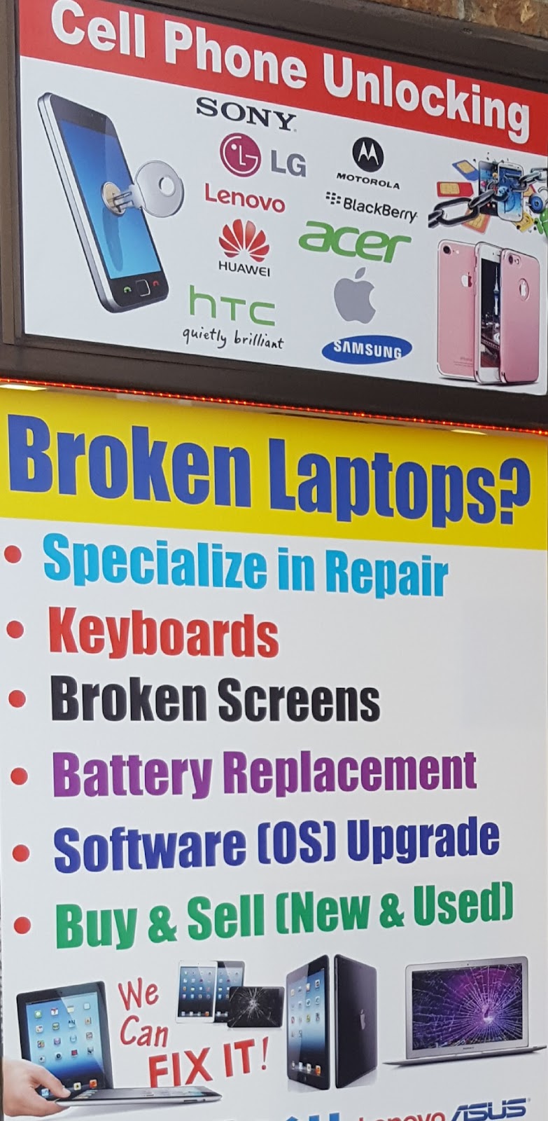 Cellphone and computer repair | 1047 Kingston Rd, Toronto, ON M4E 1T5, Canada | Phone: (416) 535-0101
