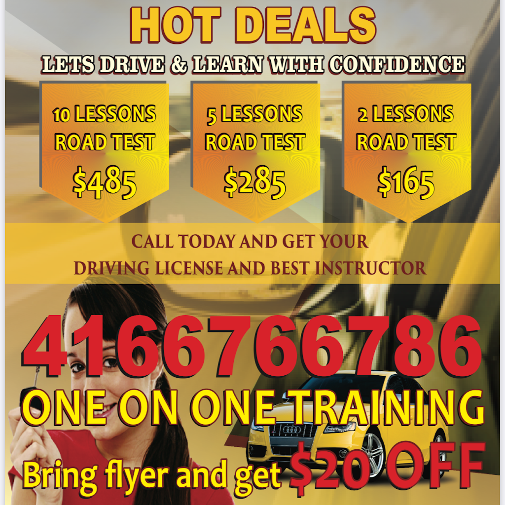 1st Canadian Driving School Inc | 10 Delphinium Ave, Richmond Hill, ON L4E 4N6, Canada | Phone: (416) 676-6786