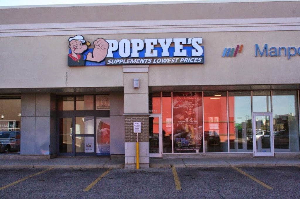 Popeyes Supplements Mississauga North | 6550 Meadowvale Town Centre Cir #4, Mississauga, ON L5N 4B7, Canada | Phone: (905) 369-0570