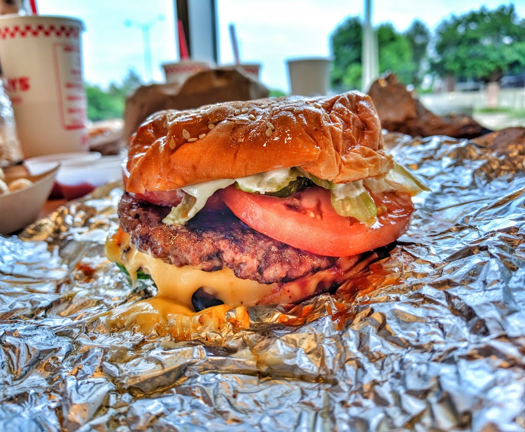 Five Guys | 2150 Burnhamthorpe Rd W, Mississauga, ON L5M 4Z5, Canada | Phone: (905) 608-8484