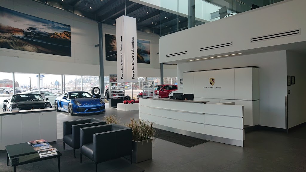 Porsche Centre Kelowna | 888 Finns Rd, Kelowna, BC V1X 5B8, Canada | Phone: (778) 721-8888