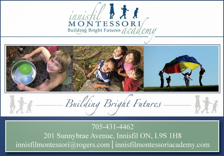 Innisfil Montessori Academy | 201 Sunnybrae Ave, Innisfil, ON L9S 1H8, Canada | Phone: (705) 431-4462