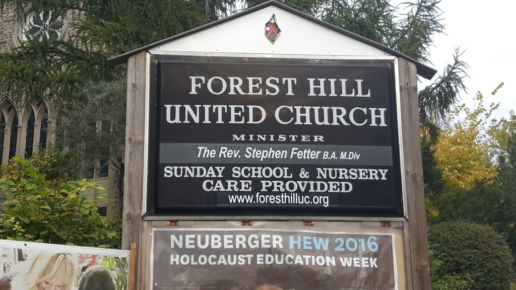 Forest Hill United Church | 121 Westmount Rd E, Kitchener, ON N2M 4Y6, Canada | Phone: (519) 744-3481