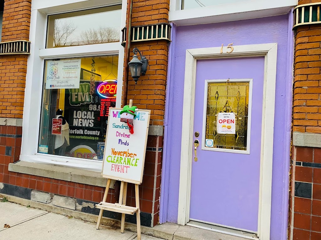 Sandras Divine Finds | 15 Alice St, Waterford, ON N0E 1Y0, Canada | Phone: (519) 429-5791