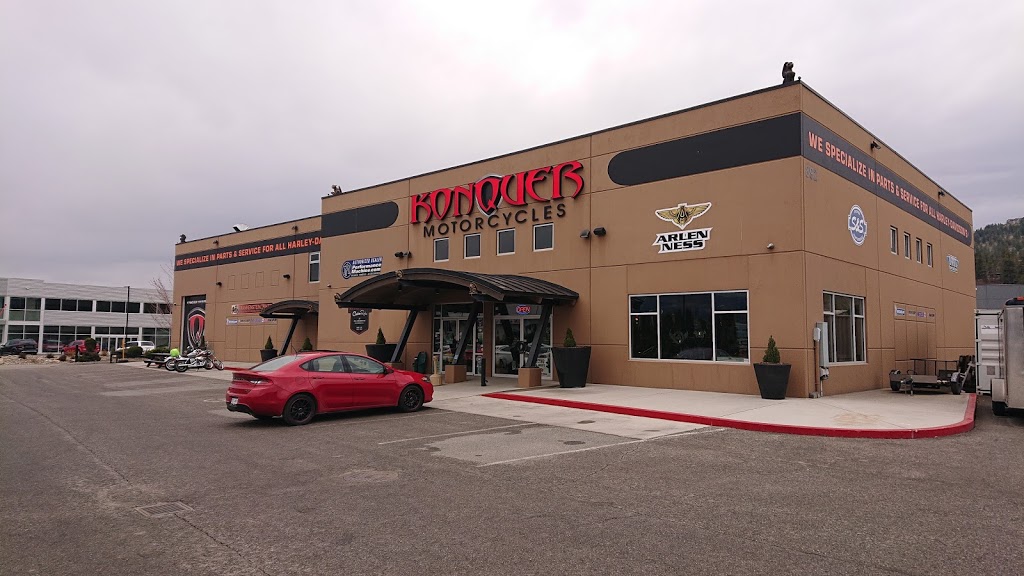 Konquer Motorcycles BC | 892 McCurdy Pl, Kelowna, BC V1X 8C8, Canada | Phone: (250) 862-2424