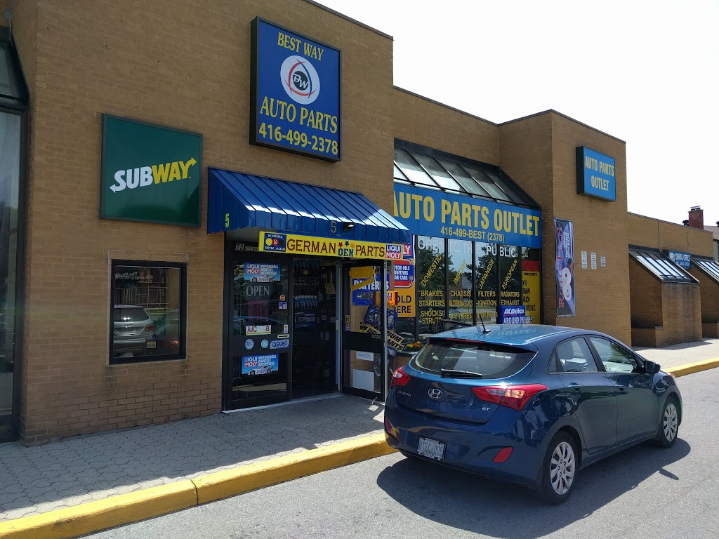 Best Way Auto Parts | 5 Glendinning Ave, Scarborough, ON M1W 3E2, Canada | Phone: (416) 499-2378