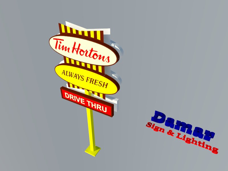 Damar Sign & Lighting | 44 Vollering Rd, Indian River, ON K0L 2B0, Canada | Phone: (705) 559-2911