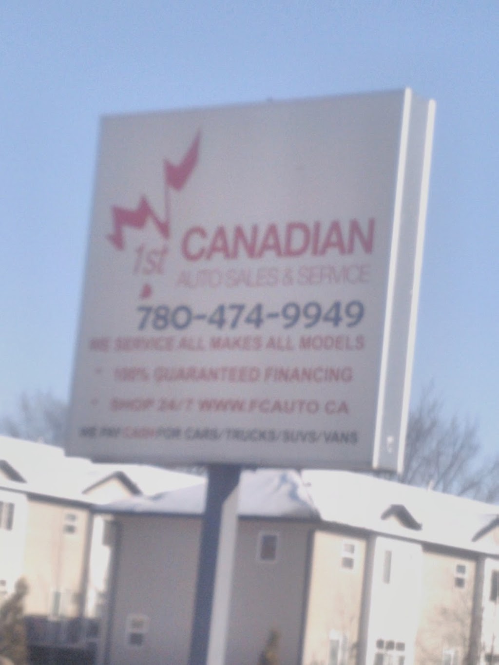 1st Canadian Auto Sales & Service | 5905 118 Ave NW, Edmonton, AB T5W 1E5, Canada | Phone: (780) 474-9949