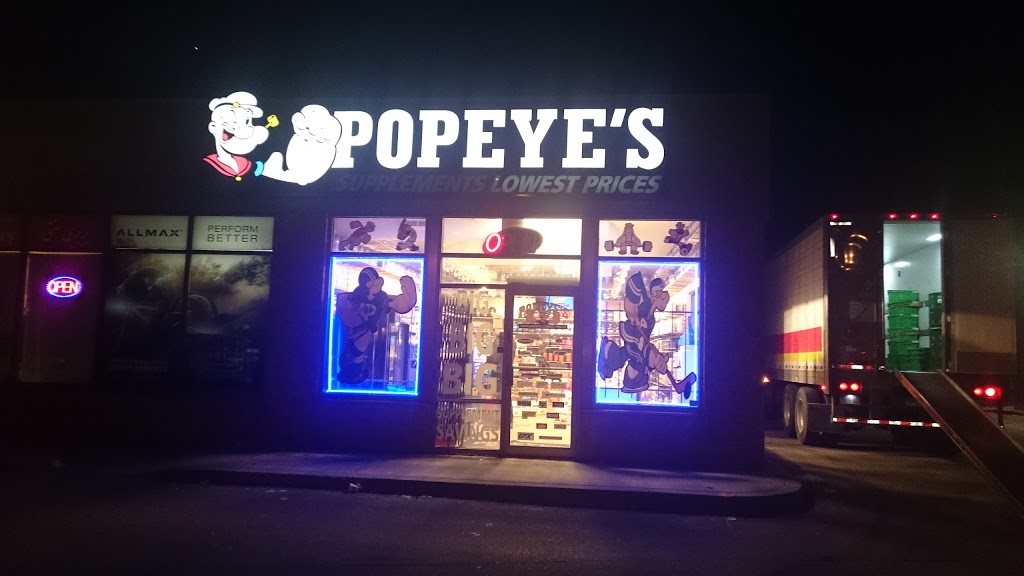 Popeyes Supplements Richmond Hill | 11108 Yonge St, Richmond Hill, ON L4C 0M6, Canada | Phone: (905) 770-8900