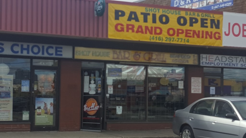 Shot House Bar & Grill | 1880 Kennedy Rd, Scarborough, ON M1P 2L8, Canada | Phone: (416) 292-2452