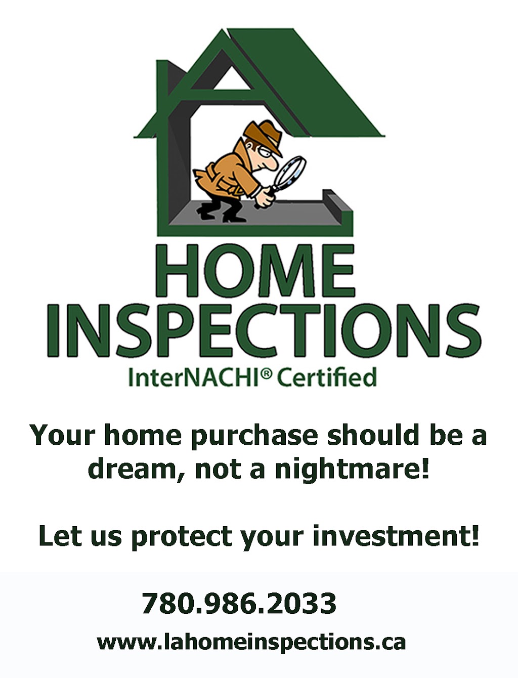 L.A. Home Inspections | 22 Moberg Rd, Leduc, AB T9E 6S3, Canada | Phone: (780) 986-2033