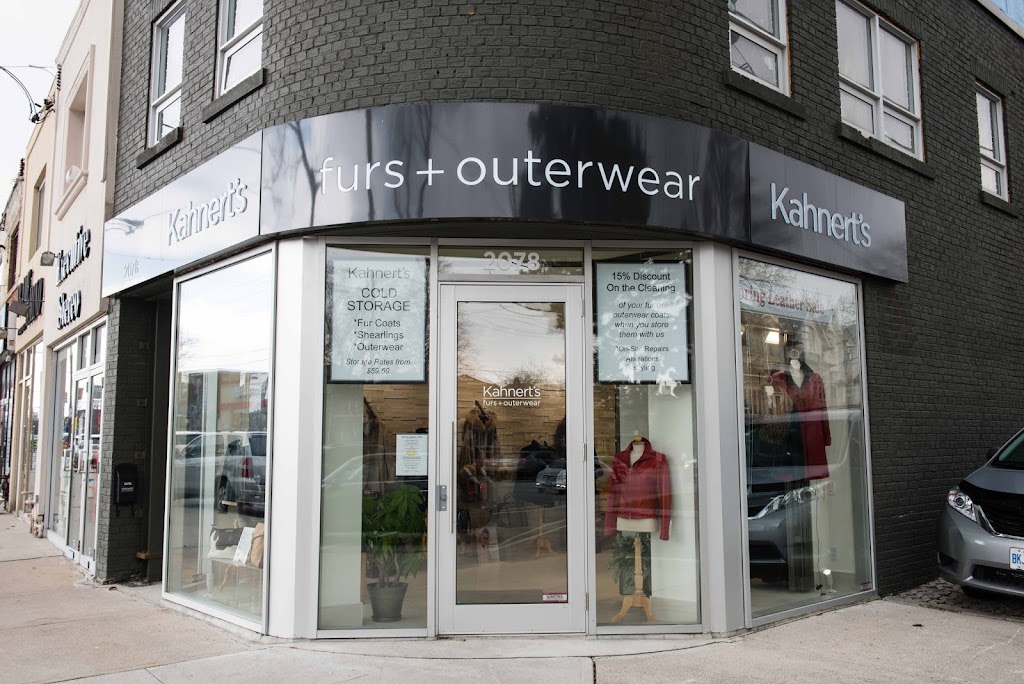 Kahnerts furs + outerwear | clothing store | 2078 Avenue Rd, North York, ON M5M 4A6, Canada | 4167818472 OR +1 416-781-8472