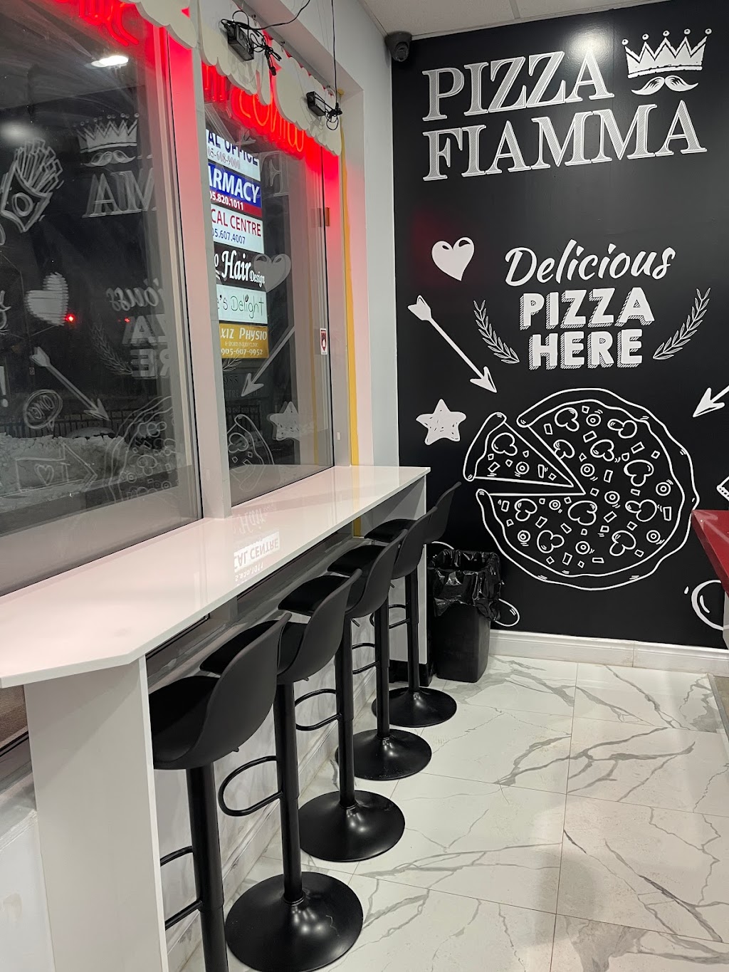 Pizza Fiamma Mississauga | 3955 Erin Centre Blvd Unit 7, Mississauga, ON L5M 0H1, Canada | Phone: (905) 904-0033