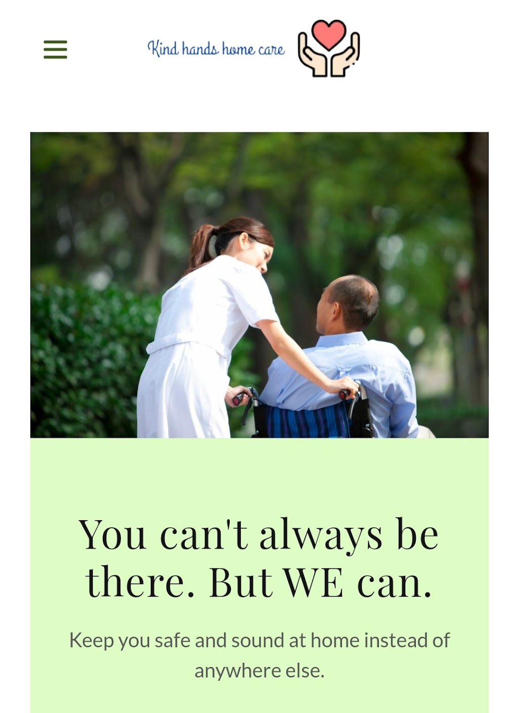 Kind Hands Home Care | 32 Hillview Crescent, Midhurst, ON L0L 1X0, Canada | Phone: (416) 854-2383