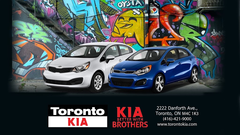 Toronto Kia | car dealer | 2222 Danforth Ave, Toronto, ON M4C 1K3, Canada | 4164219000 OR +1 416-421-9000