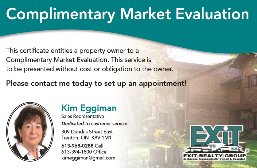 Kim Eggiman at EXIT Realty Group | 309 Dundas St E, Trenton, ON K8V 1M1, Canada | Phone: (613) 968-0288