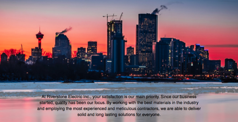 Riverstone Electric Inc. | 123 Millbank Rd SW, Calgary, AB T2Y 2Y9, Canada | Phone: (587) 586-6903