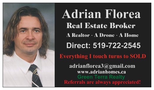 Adrian Florea Real Estate Broker | 170 Country Hill Dr, Kitchener, ON N2E 4J6, Canada | Phone: (519) 722-2545