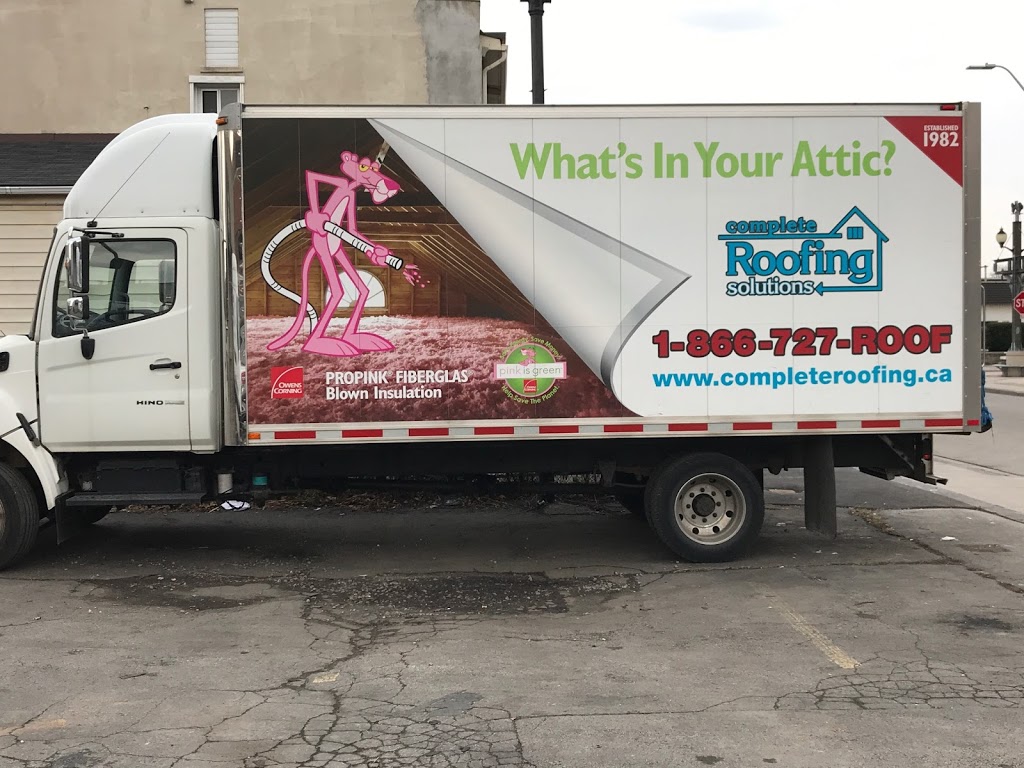 Complete Roofing & Insulation | 185 King William St, Hamilton, ON L8R 1A7, Canada | Phone: (905) 529-6784