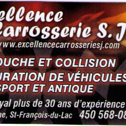 EXCELLENCE CARROSSERIE S J | 263 rg ste-anne, Saint-François-du-Lac, QC J0G 1M0, Canada | Phone: (450) 568-0881