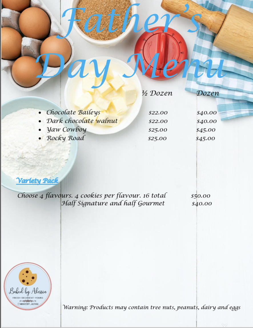 Baked by Alessia | 25 Springview Ave, North York, ON M3M 1B2, Canada | Phone: (416) 578-8382