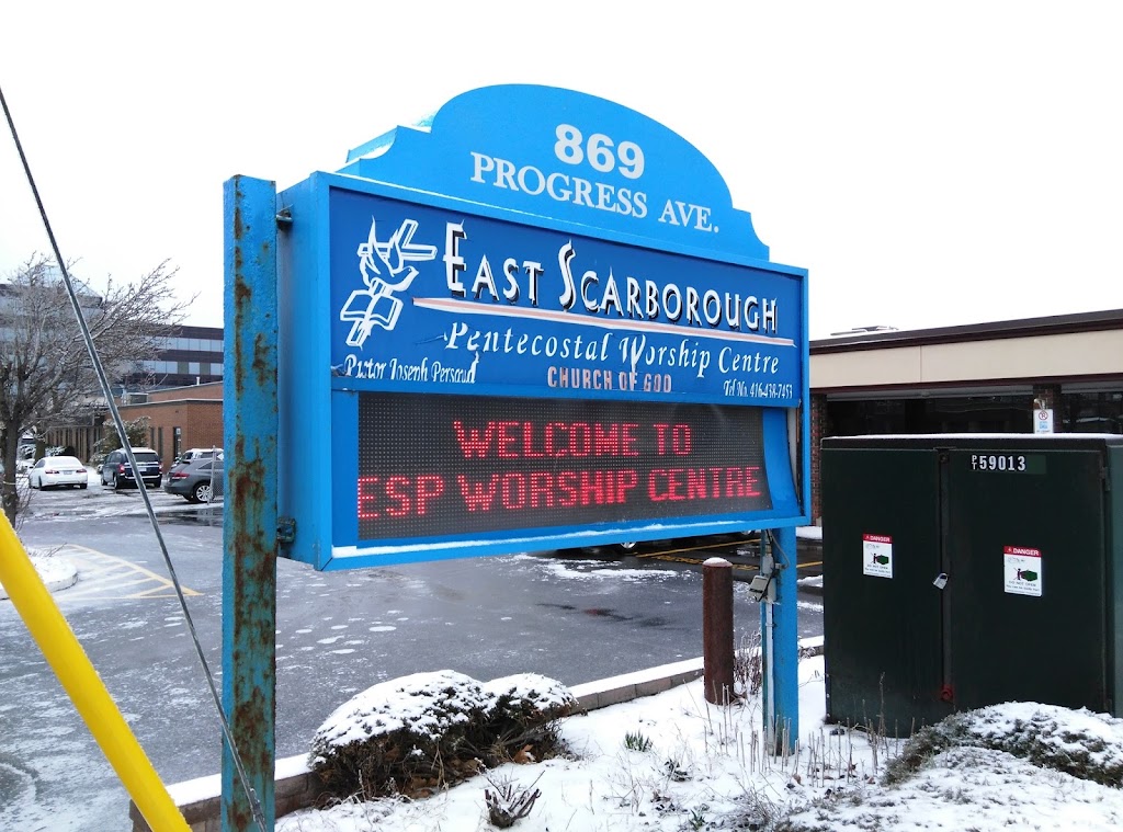 East Scarborough Church of God | 869 Progress Ave, Scarborough, ON M1H 2X7, Canada | Phone: (416) 438-7453