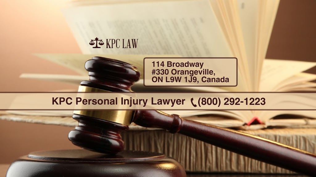 KPC Personal Injury Lawyer | 18 Robb Blvd #7, Orangeville, ON L9W 3L2, Canada | Phone: (800) 292-1223