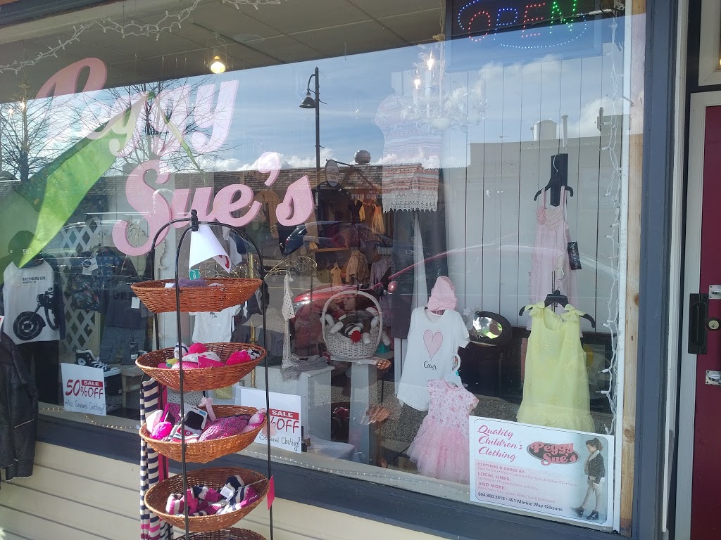 Peggy Sues At The Landing | 308 Gower Point Rd, Gibsons, BC V0N 1V0, Canada | Phone: (604) 886-3818