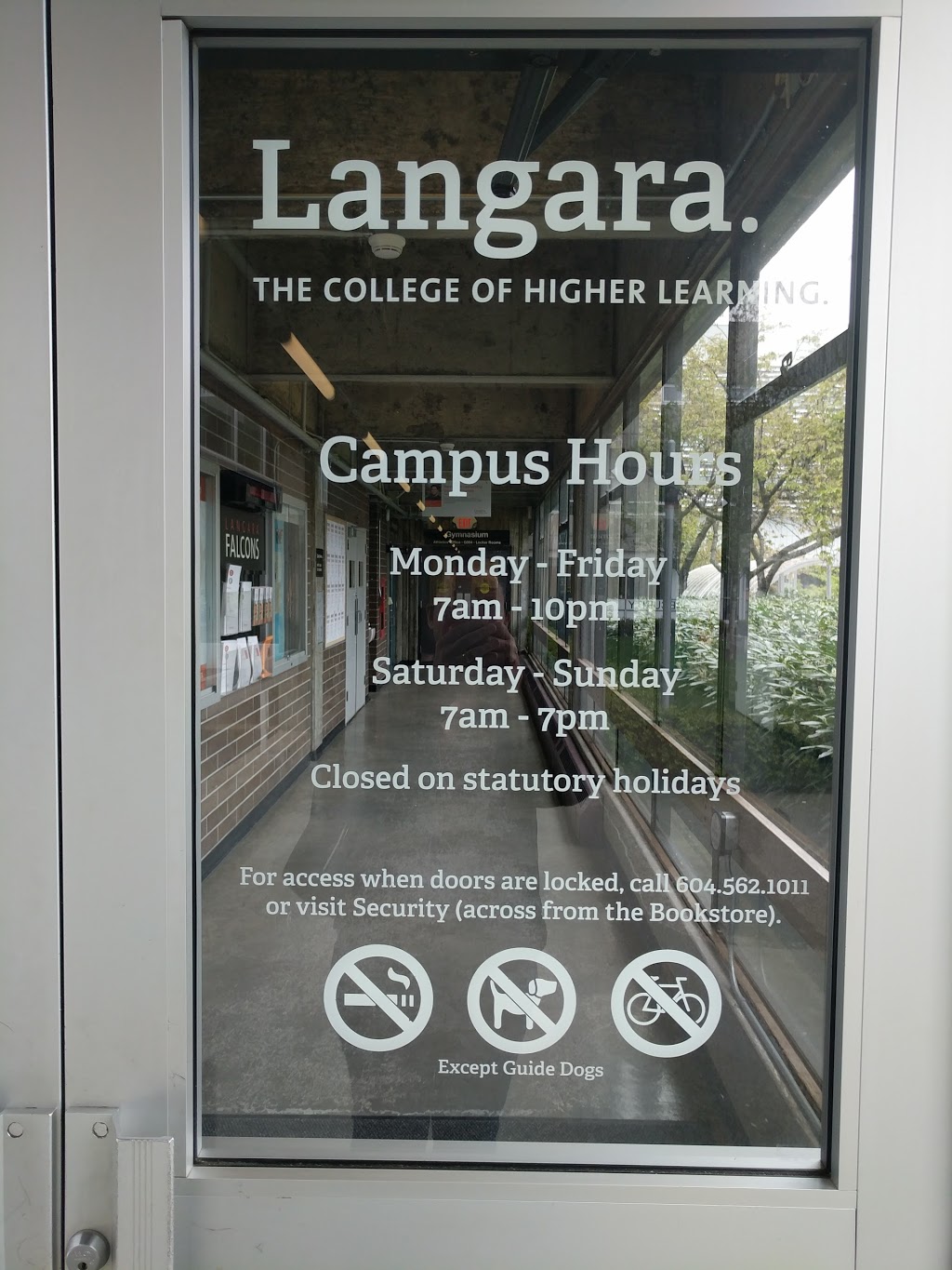 Langara College - Gymnasium and Lockers | 100 W 49th Ave, Vancouver, BC V5Y 2Z6, Canada | Phone: (604) 323-5682