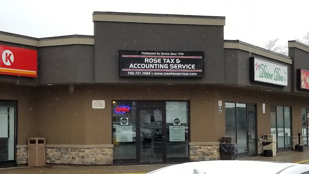 Rose Tax & Accounting Service | 420 Leacock Dr Unit G, Barrie, ON L4N 5G5, Canada | Phone: (705) 721-1084