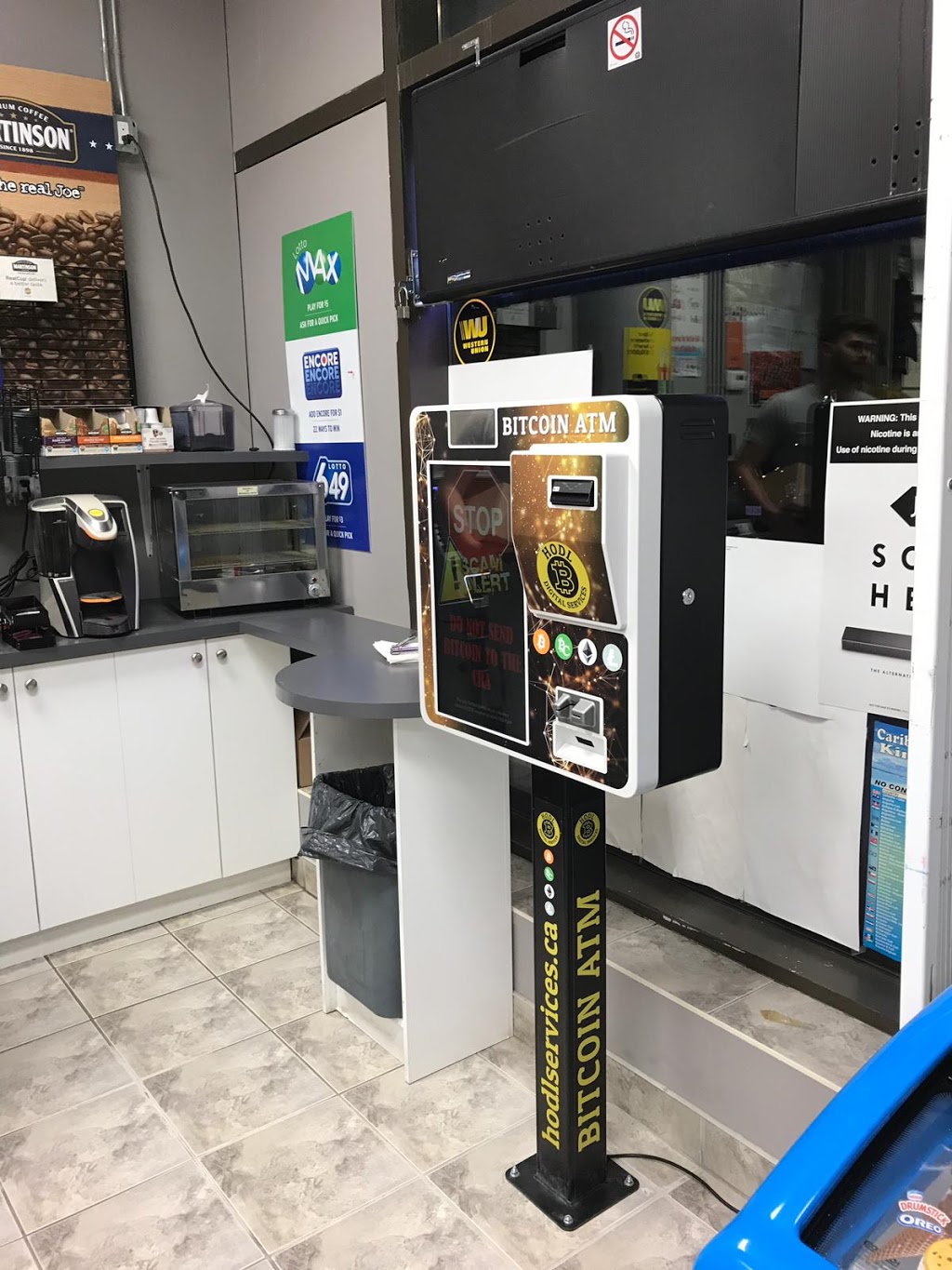 HODL Bitcoin ATM | 68 Bramalea Rd, Brampton, ON L6T 0H2, Canada | Phone: (647) 229-3341