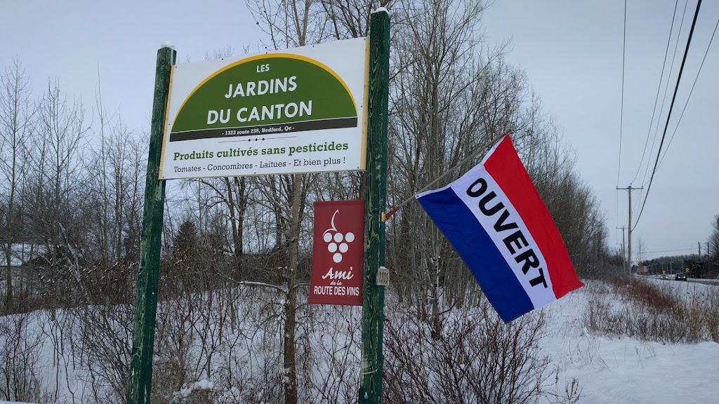 Les Jardins du Canton Ltée | 1323 QC-235, Bedford, QC J0J 1A0, Canada | Phone: (450) 248-0311
