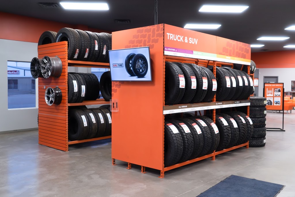 Kal Tire | 1001 Laut Ave, Crossfield, AB T0M 0S0, Canada | Phone: (403) 946-4343