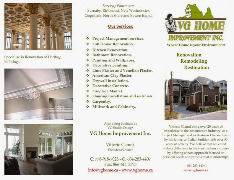 VG Studio Design | 1289 Adams Rd, Bowen Island, BC V0N 1G0, Canada | Phone: (604) 283-4407
